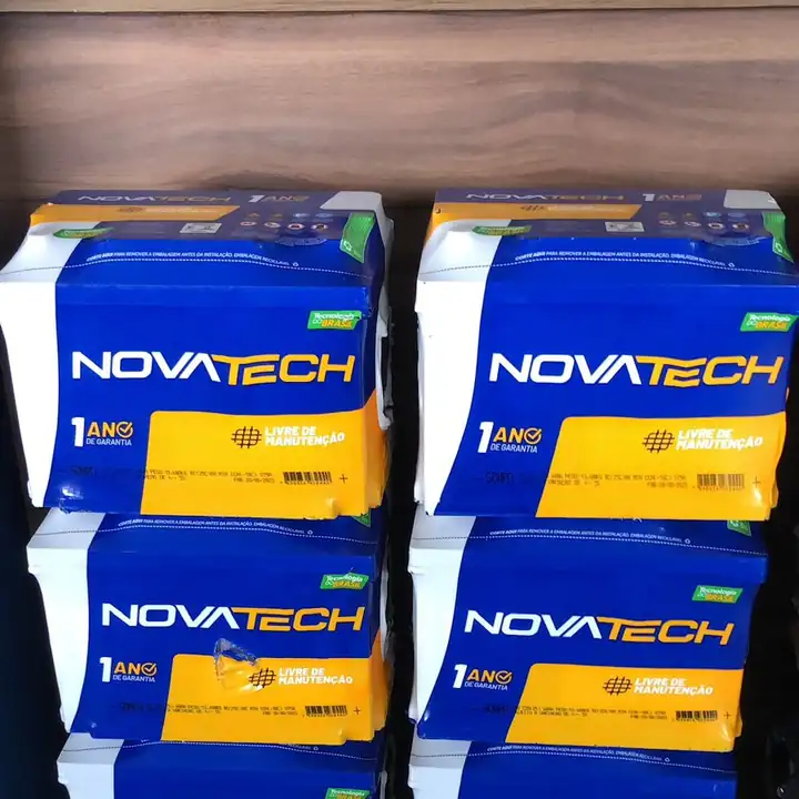 Baterias Novatech no estoque da Manos Baterias Jardim Mariliza